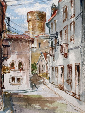 Zuid Europees stadje